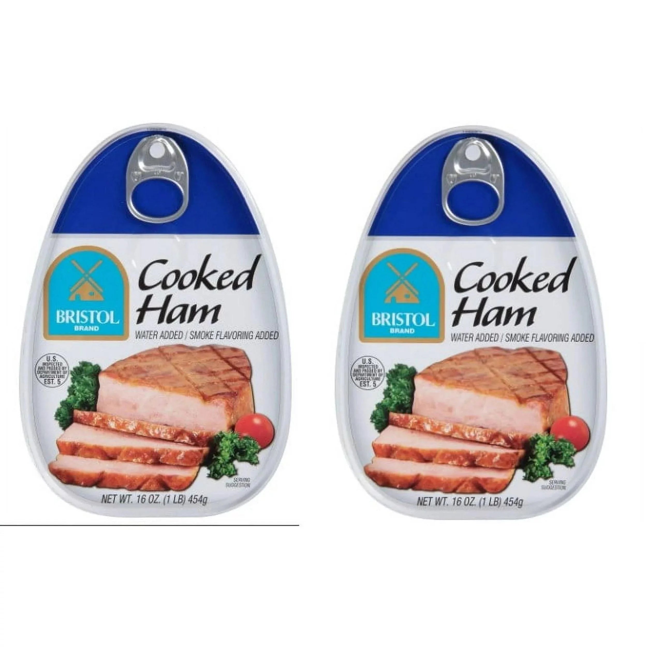 16 oz 2 Pack Cooked Canned Ham J730159