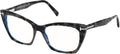 Grey Havana 54/17/140 Eyewear Frame T5975