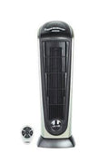 Black/Gray Electric Ceramic Tower Heater E9869