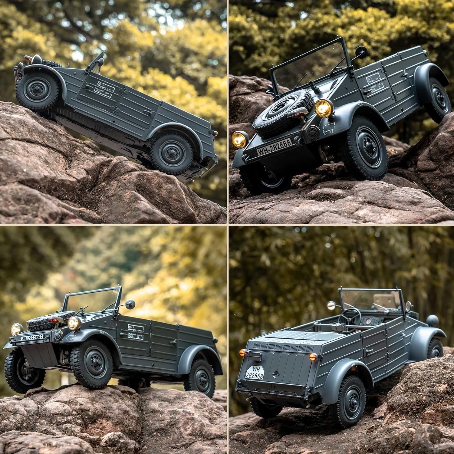 1/12 Kubelwagen Type 82 RC Rock Crawler U496