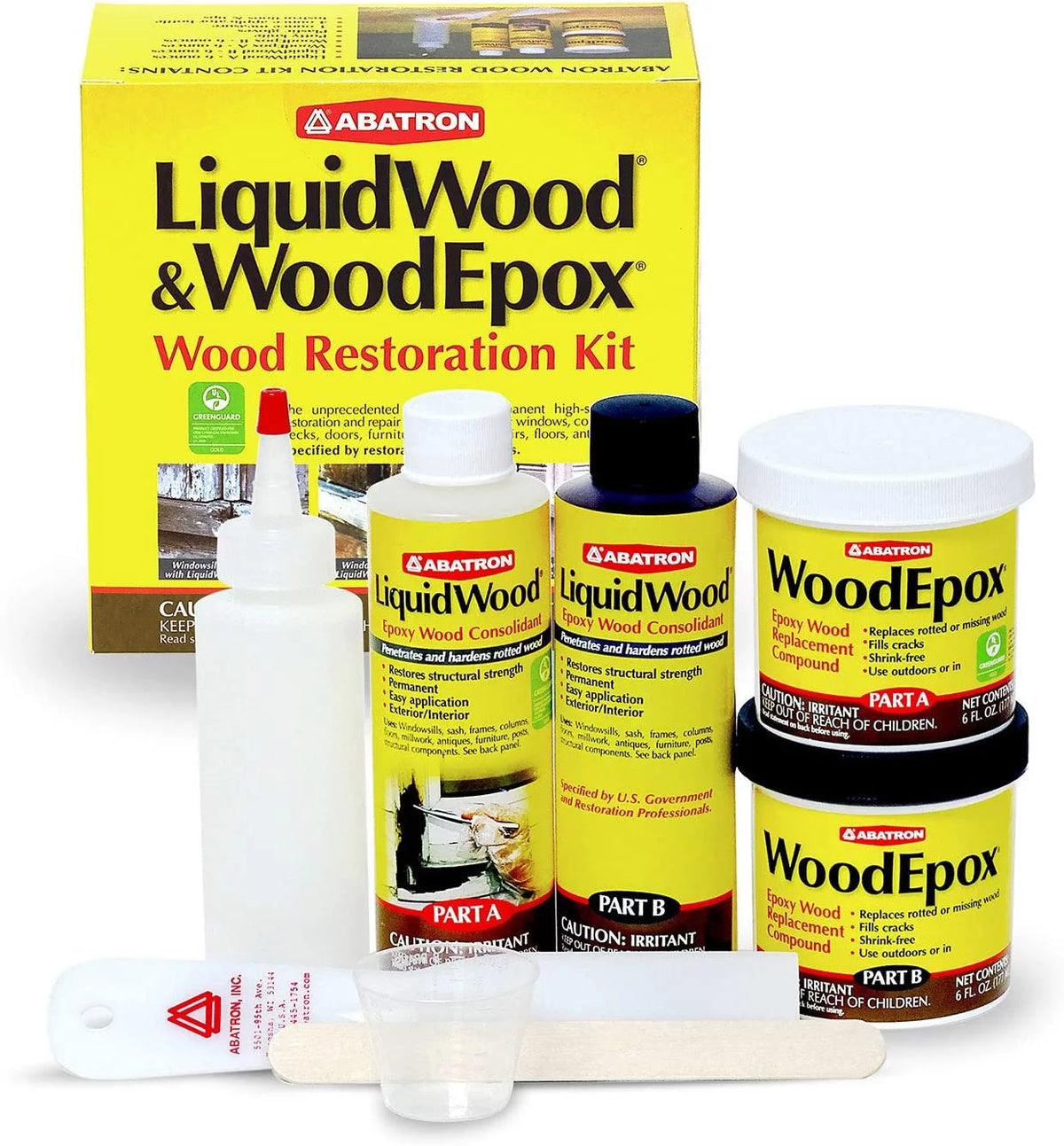 24 Oz Epoxy Resin Wood Restoration Kit K16190