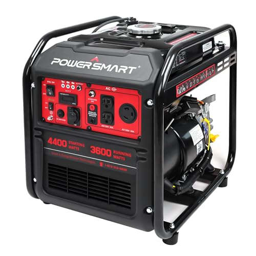 4400-Watt Portable Generator with Inverter Technology, Gas Powered L7881