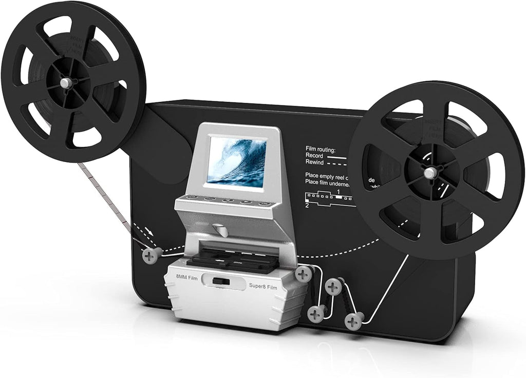 8mm Super 8 Film Scanner Converter with 2.4 LCD E61461