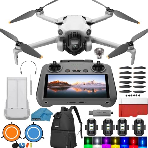 DJI Mini 4 Pro Drone with Screen Remote Control Bundle Kit B921889