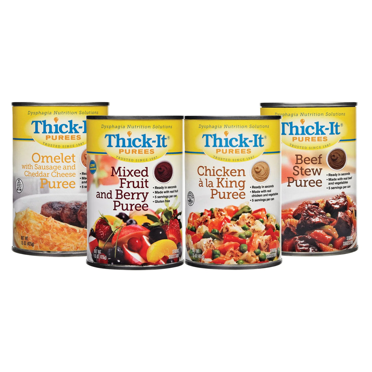 15 oz Can Beef Stew Puree Case of 12 T31804