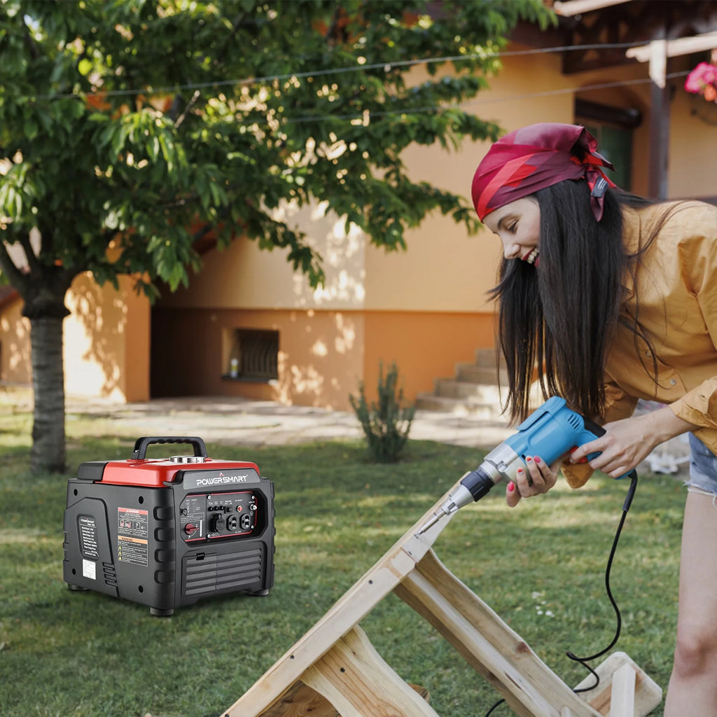 1500 Watt Portable Gas Power Inverter Generator W774