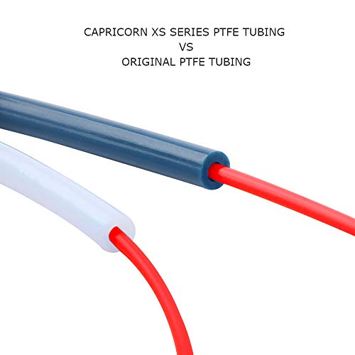 PTFE Tubing 1.75MM Filament with Pneumatic Fittings & Tube Cutter for 3D Printer D61694