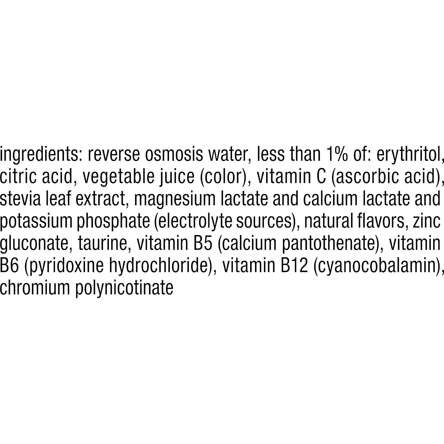 16.9 fl oz 6 Pack Vitaminwater Zero B239