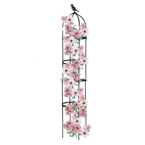 White 1Pack 6ft Round Trellis C11761