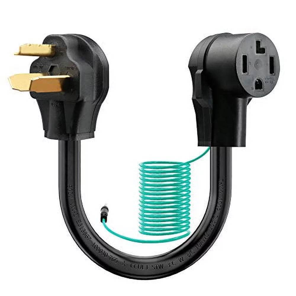Dryer Adapter 4 Prong to 3 Prong 30 Amp 1.5FT Q7783