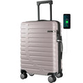 Light Purple 20-Inch Hardside Expandable Carry On Luggage J50553