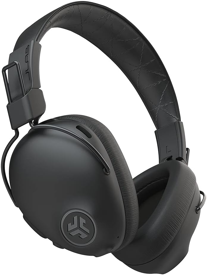 Black Bluetooth Wireless Over-Ear Headphones with Active Noise Cancellation A82665