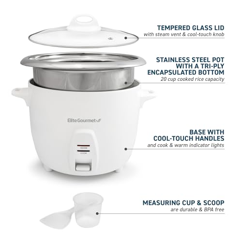 Electric Rice Cooker with Automatic Keep Warm E925962