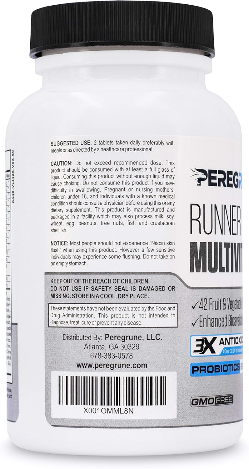 Runner Multivitamin with Antioxidants, B Complex, Probiotics U130612