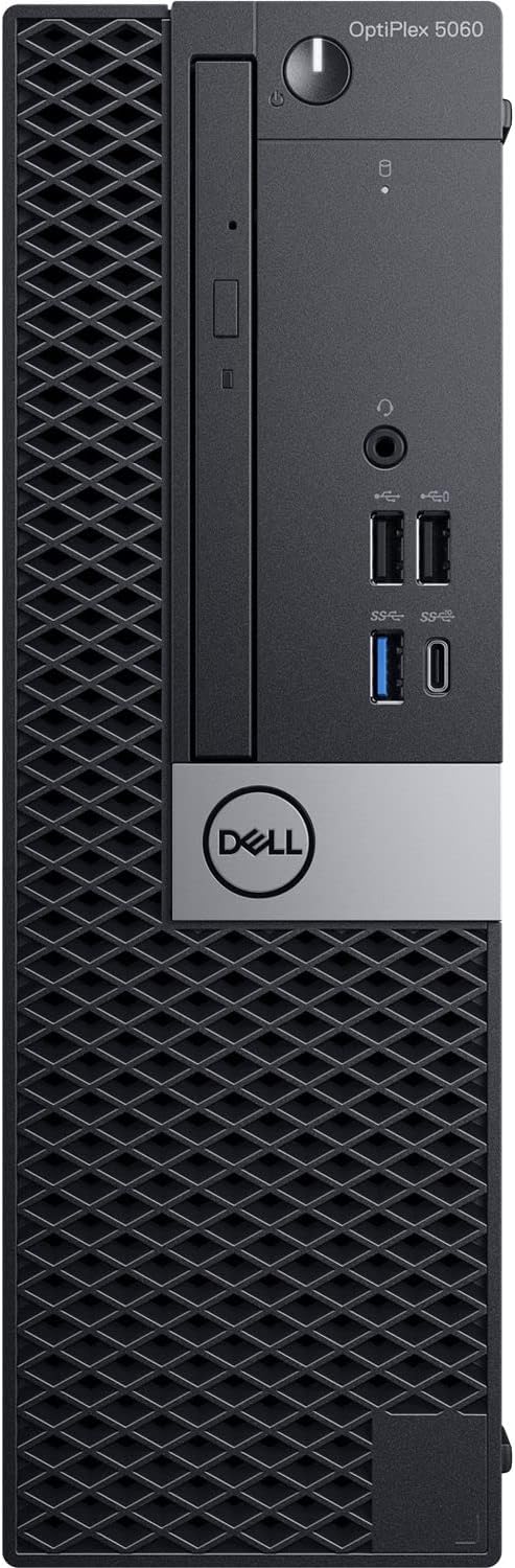 Dell Optiplex 5060 Desktop Computer Hexa Core Intel i5 16GB DDR4 RAM 250GB SSD Windows 11 Professional Black I43078