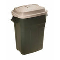 Gray 30 gal. Trash Can V2832
