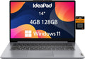 14" HD Anti-glare Laptop, Intel Celeron N4020, 4GB RAM, 128GB Storage, Grey V190883