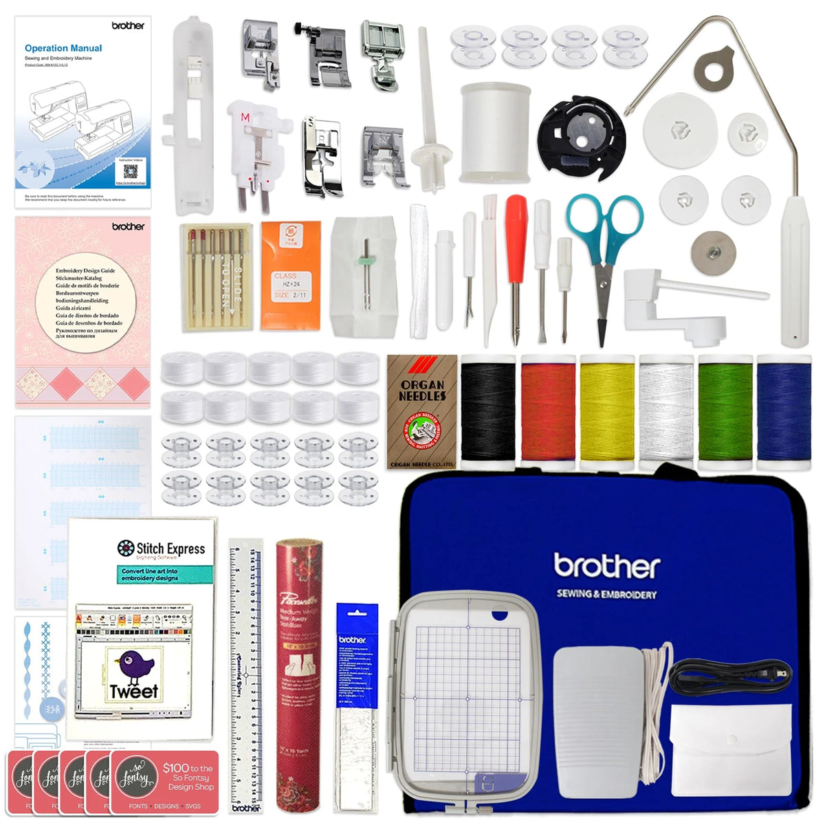 Embroidery & Sewing Machine T7962