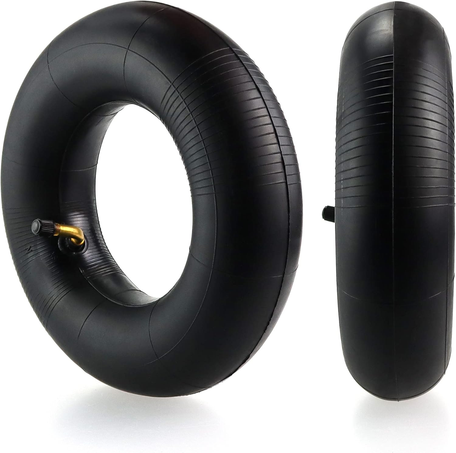 2 Pack Heavy Duty Replacement Inner Tubes with TR-13 Straight Metal Air Valve Stem Q11522
