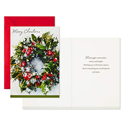 40 Cards and Envelopes Boxed Christmas Cards W1418