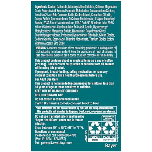 One A Day Women’s Active Metabolism Multivitamin, 50 Count Q498