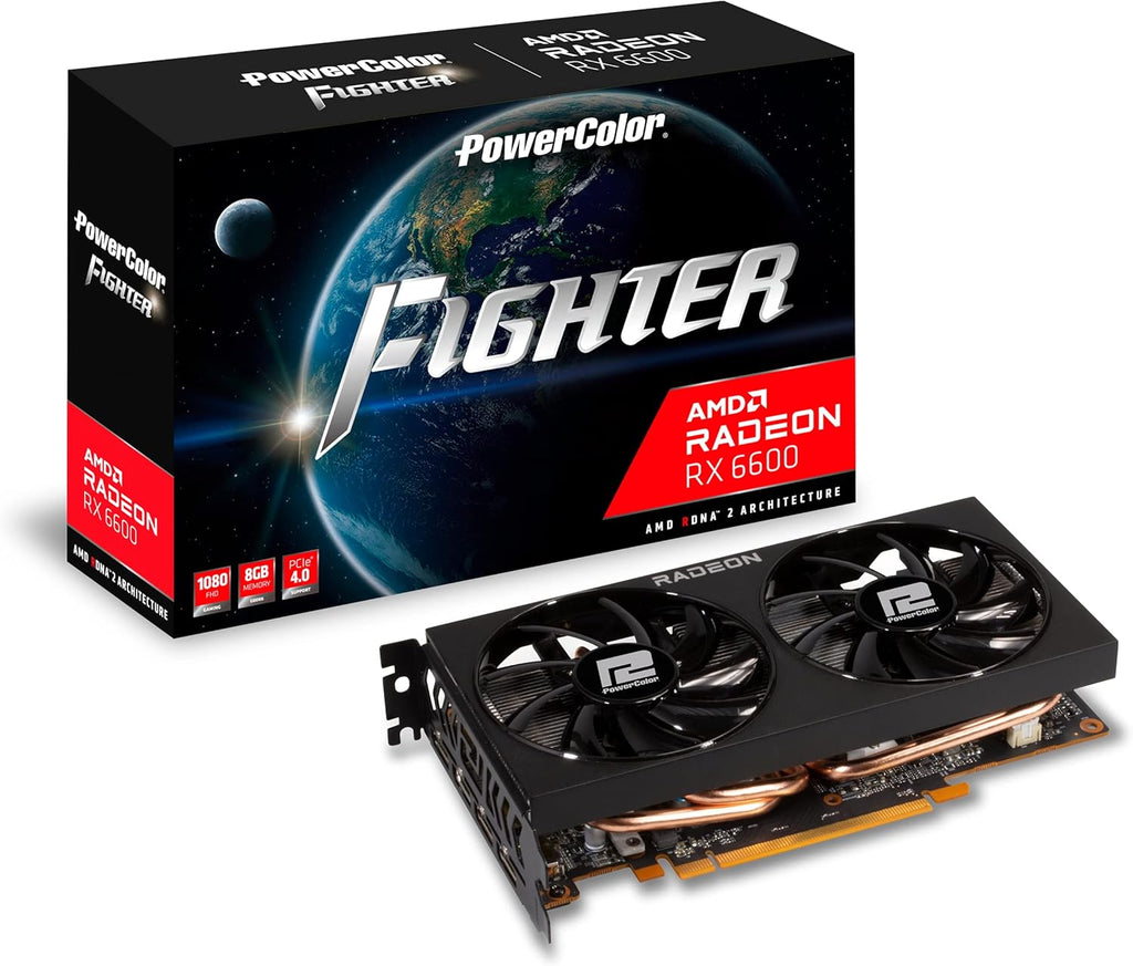8GB GDDR6 AMD Radeon RX 6600 Graphics Card V84412
