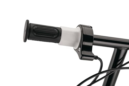 Electric Scooter with LED Light-Up Deck, 8" Air-filled Front Tire S353