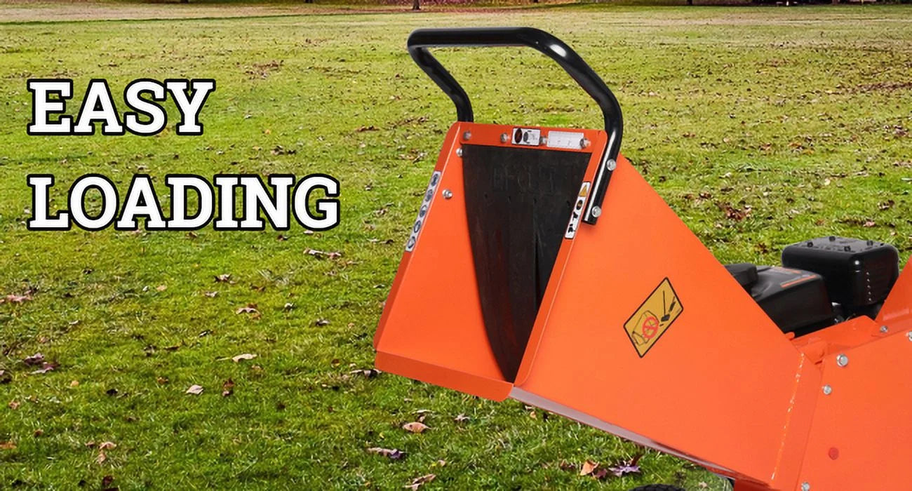 7HP Gas Powered Wood Chipper Shredder Mulcher H67477