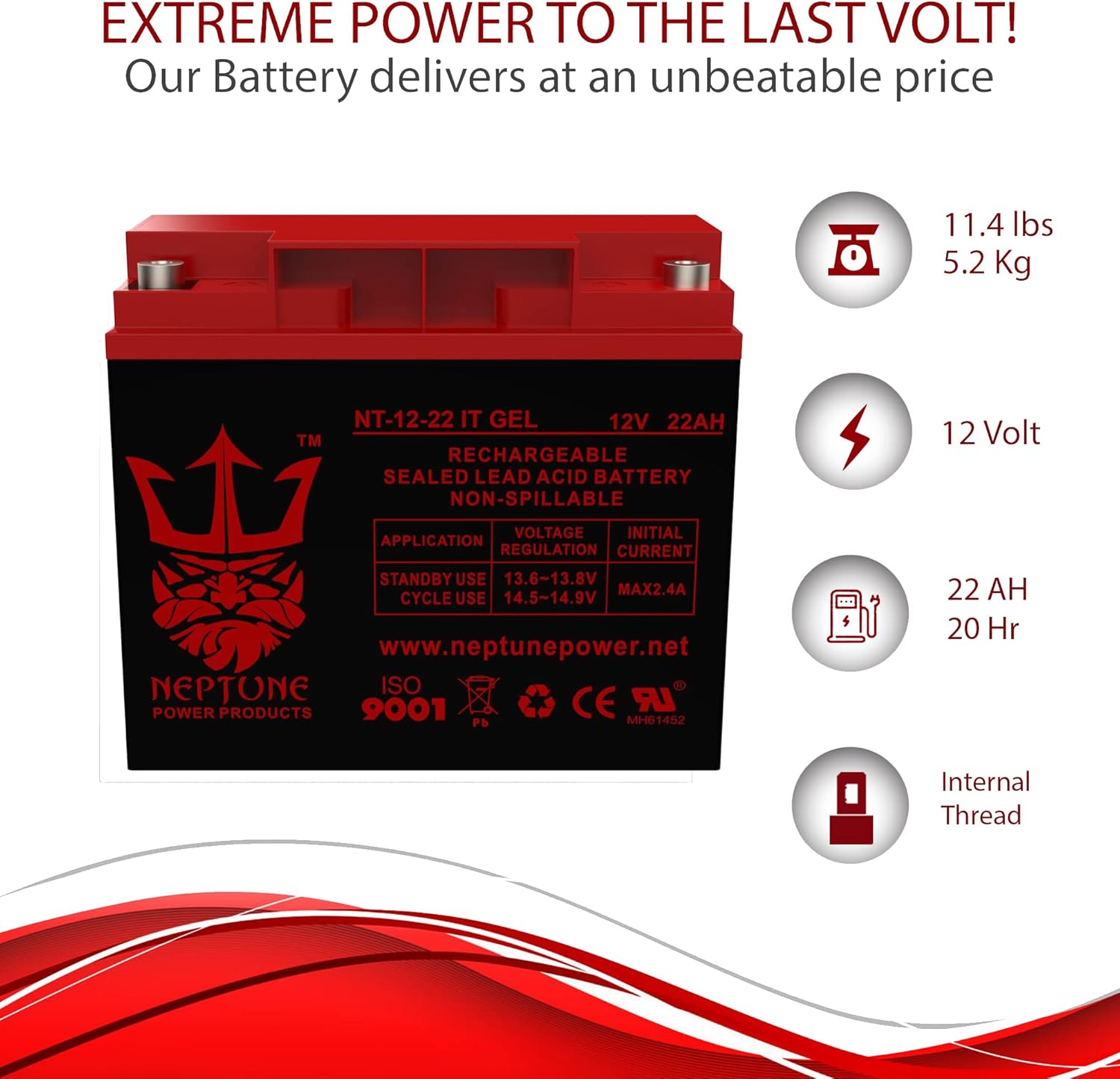 12V 22AH Gel Battery Z728280
