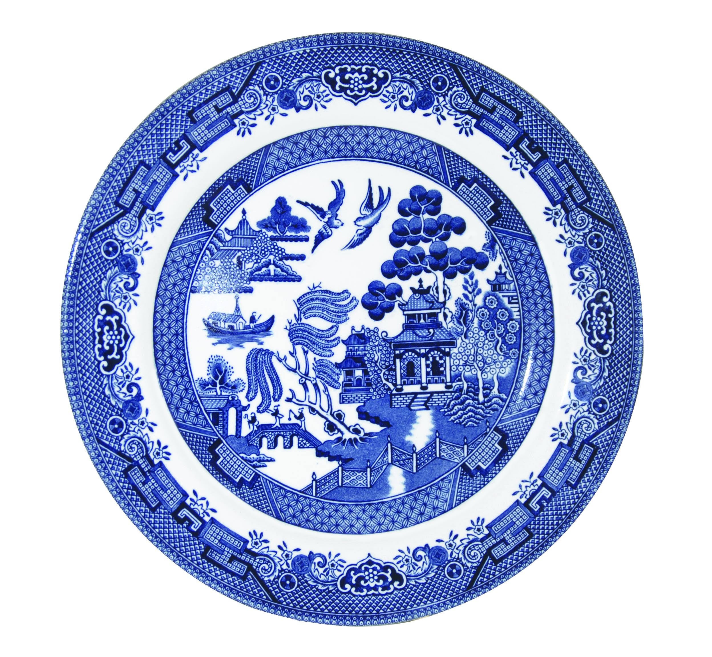 Blue Willow Fine China Salad Plate Set of 6 H9918