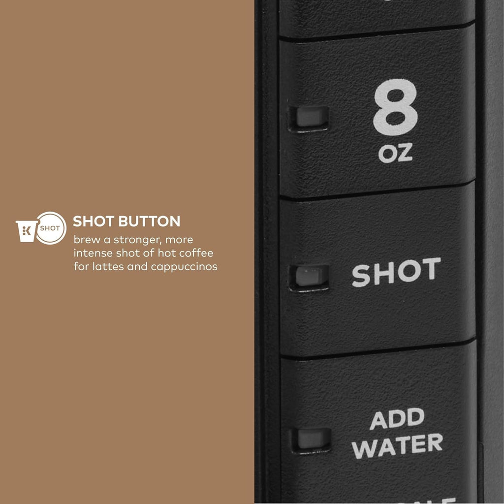 Black Single Serve Coffee Maker and Frother H178