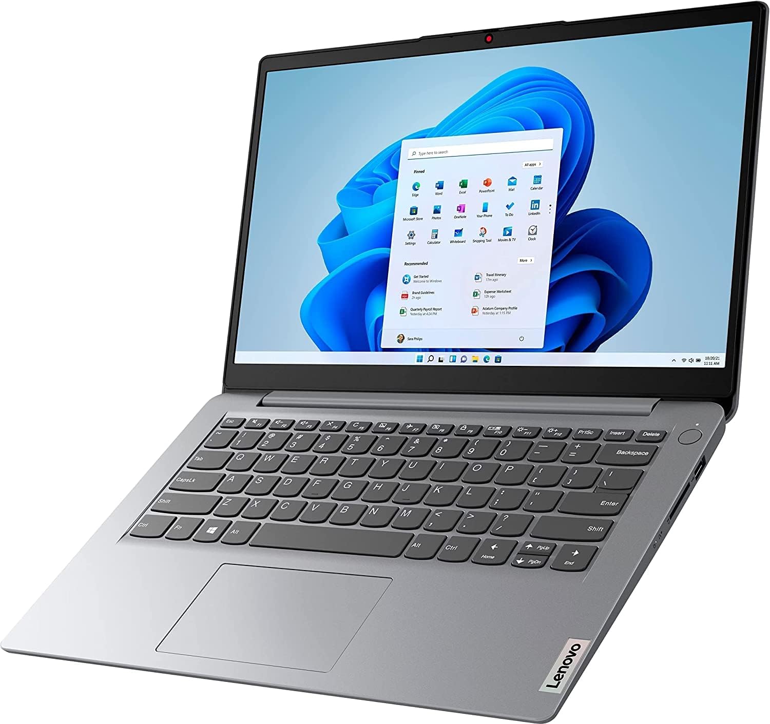 14" HD Anti-glare Laptop, Intel Celeron N4020, 4GB RAM, 128GB Storage, Grey V190883