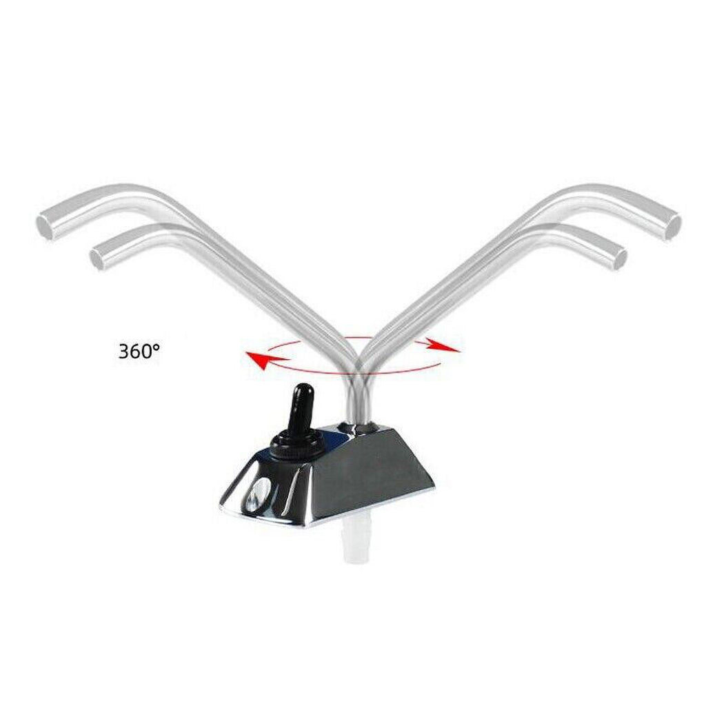 Stainless Steel Hand Pump Kitchen Faucet V1174