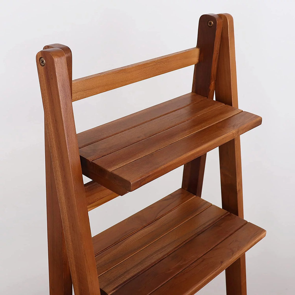 Teak Ladder Bookshelf K872
