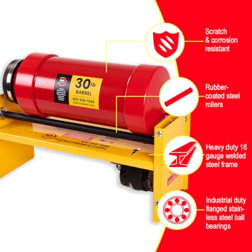 40 lb Rock Tumbler Polisher Machine E644