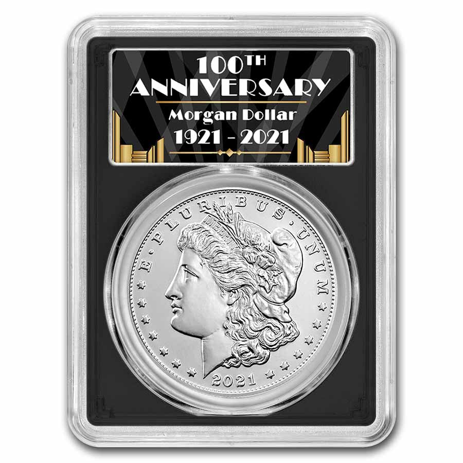 Silver Morgan Dollar MS-70 PCGS R227824