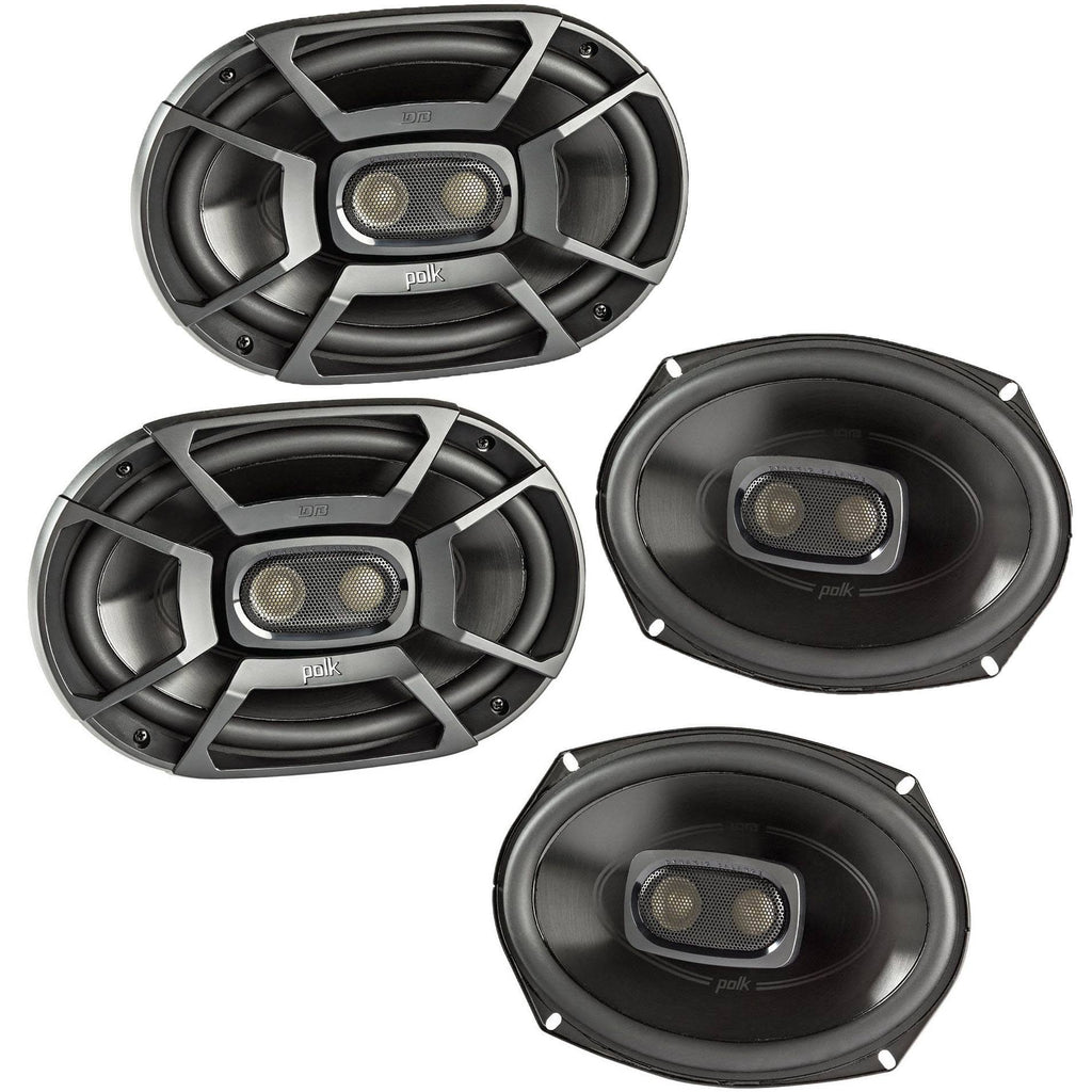 450 Watt 3-Way Coaxial Car Boat Marine Speakers 2 Pack E8940