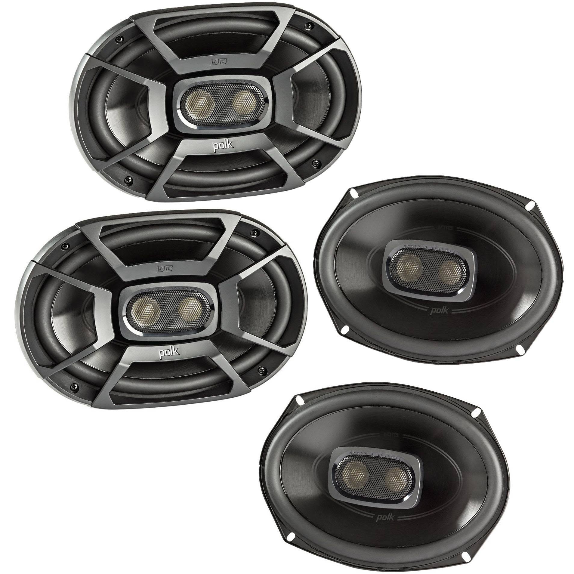 450 Watt 3-Way Coaxial Car Boat Marine Speakers 2 Pack E8940
