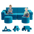 13PCS Modular Kids Play Couch (Blueberry, L) I4581