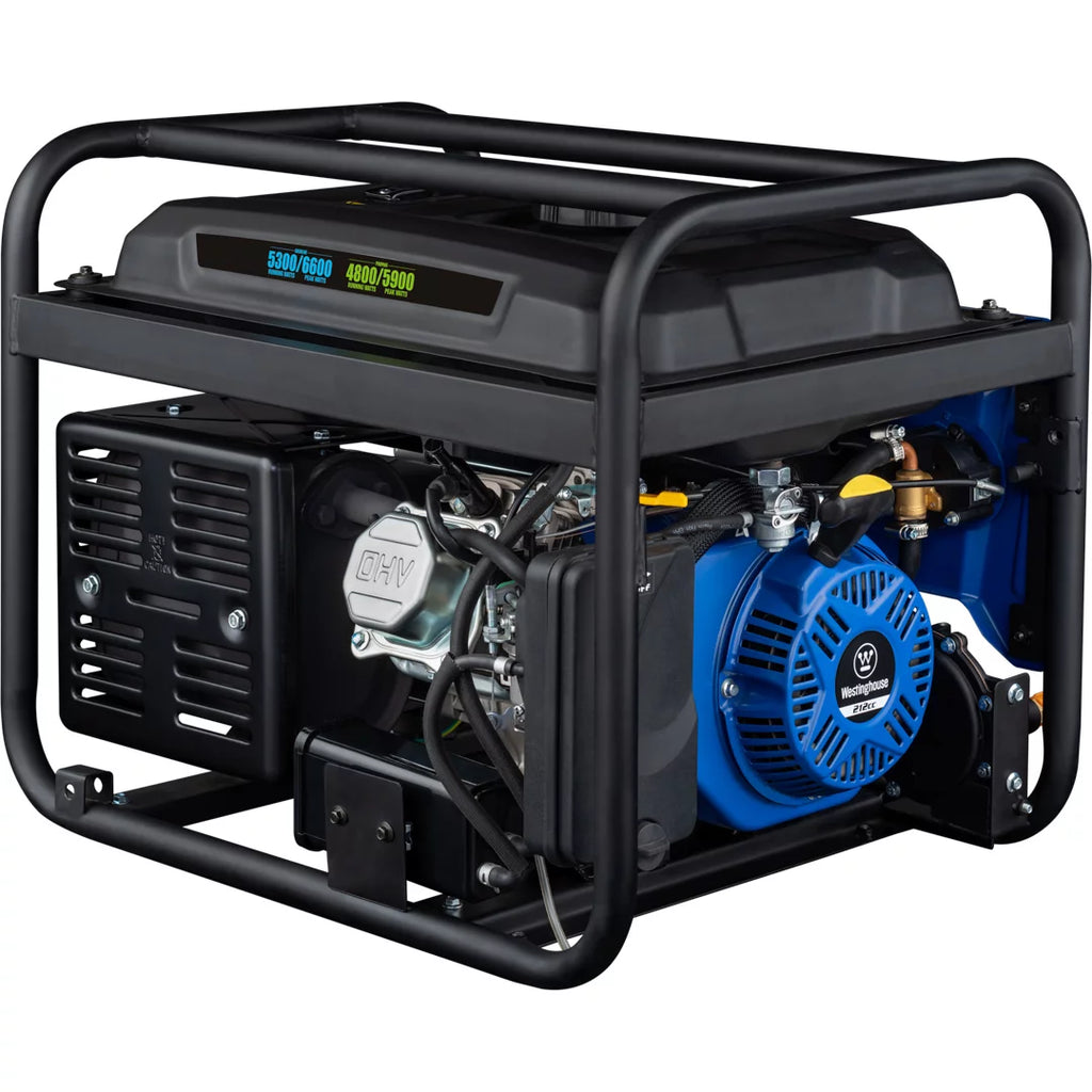 6600 Peak Watt Dual Fuel Portable Generator W8030