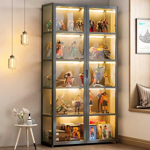 5-Tier Curio Display Cabinet with Acrylic Door Q3168