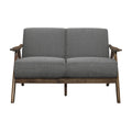 Gray Loveseat I7203