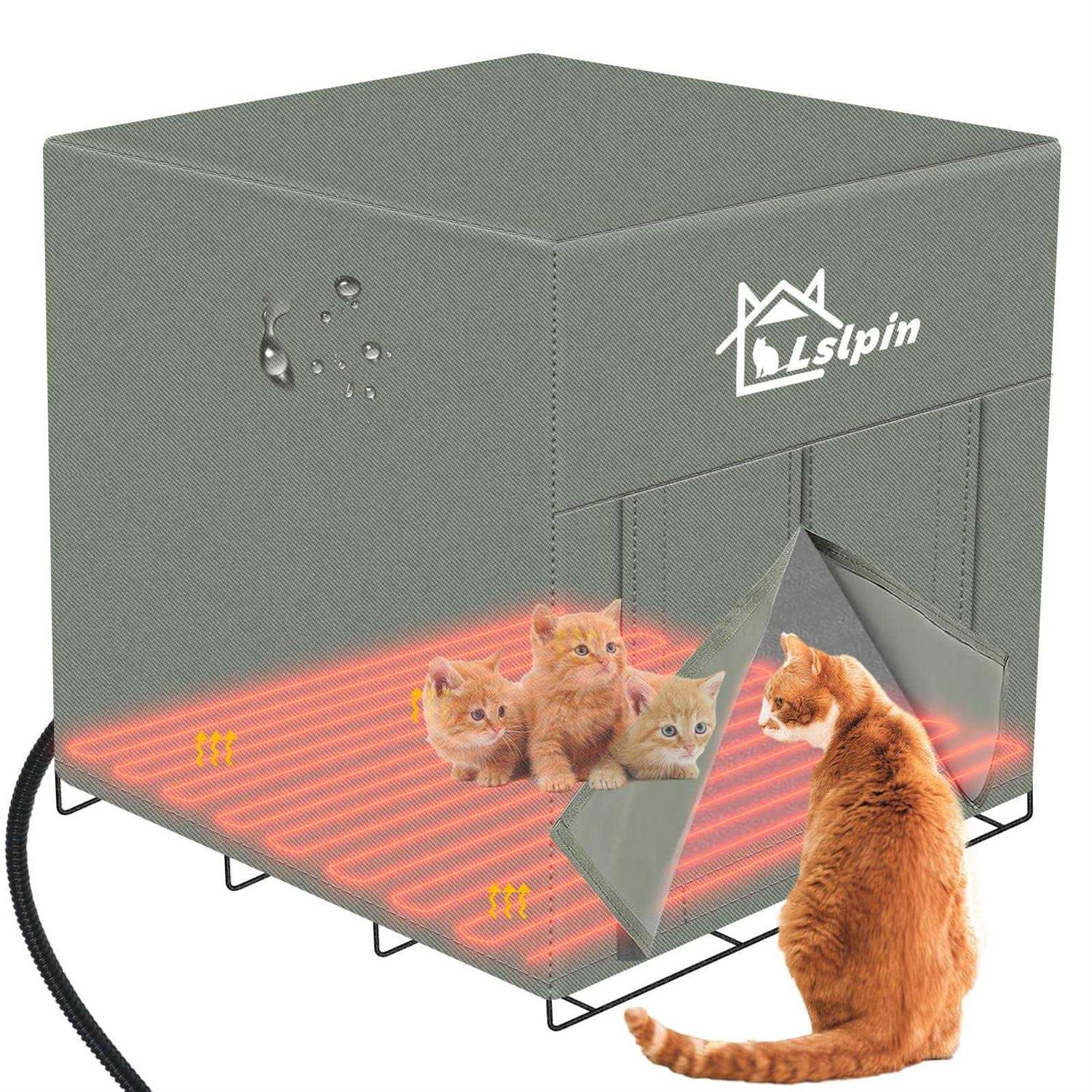 Large Heated Cat House T233551